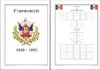 Vordruckblätter Frankreich Teil1 1849 - 1990 auf CD in WORD und PDF
