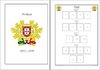 Vordruckblätter Portugal Teil1 von 1853 - 1999 auf CD in WORD und PDF