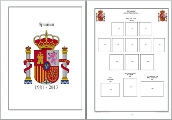 Vordruckblätter Spanien Teil2 von 1981 - 2013 auf CD in WORD und PDF