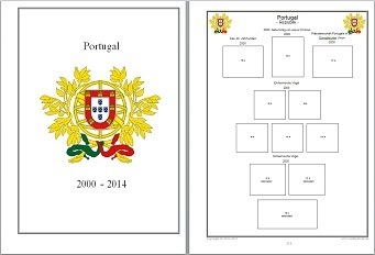 Vordruckblätter Portugal Teil2 von 2000 - 2014 auf CD in WORD und PDF