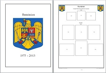 Vordruckblätter Rumänien (Teil-2) 1975-2013 auf CD in WORD und PDF