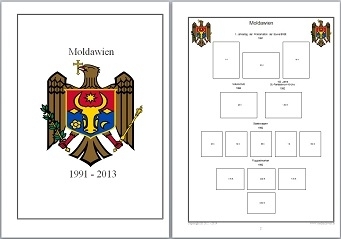 Vordruckblätter Moldawien 1991-2013 auf CD in WORD und PDF