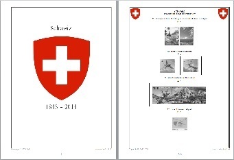 Schweiz mit Bildern 2014 Ergänzungsblätter